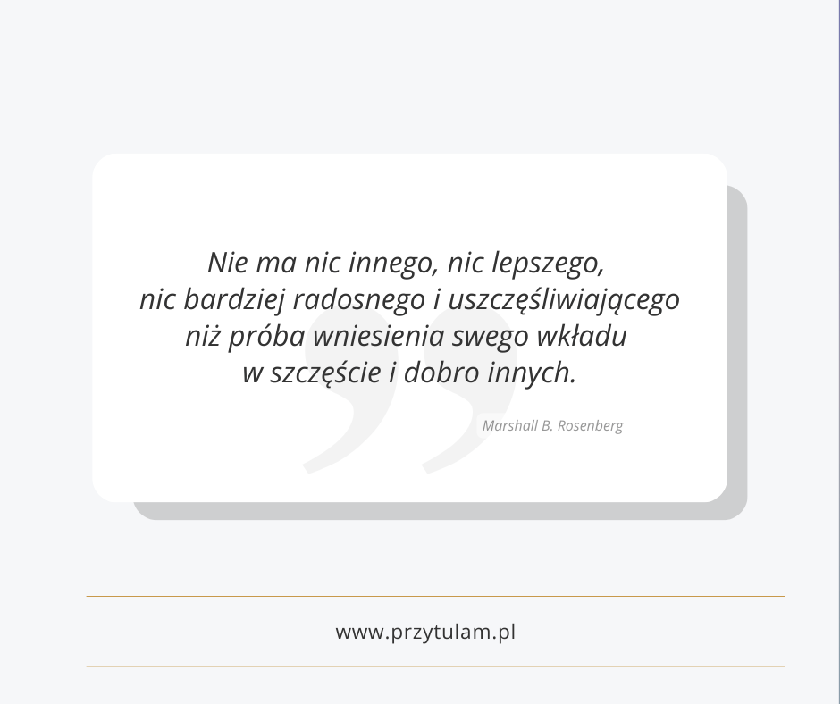 Cytat Marshall Rosenberg