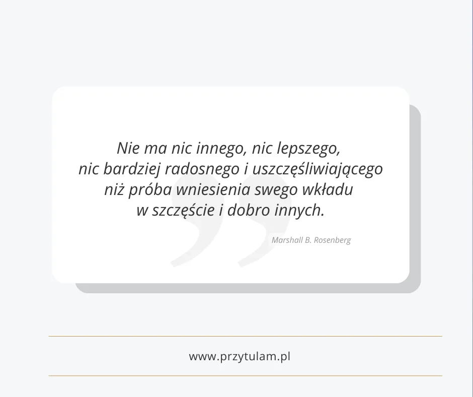Cytat Marshall Rosenberg